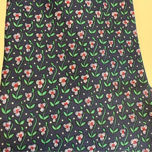 Hermes Silk Floral Tie - Picture 2 of 4